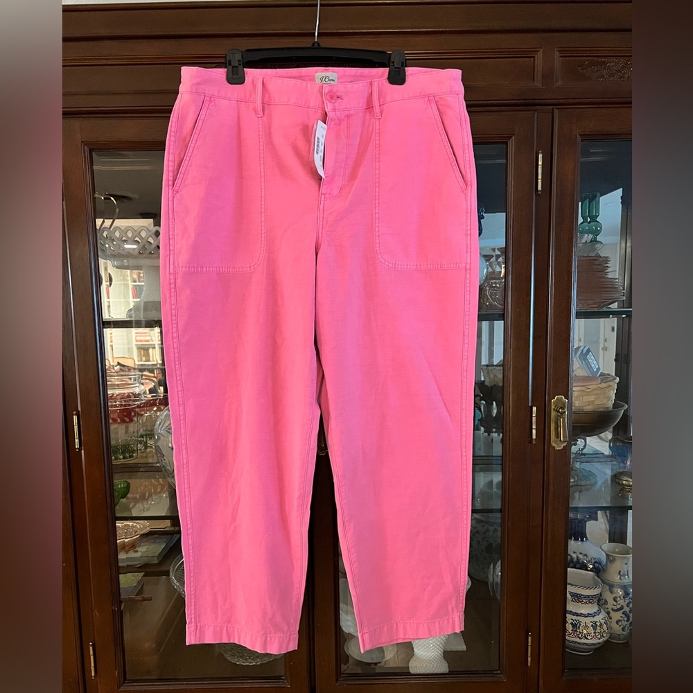 NWT Jcrew vibrant pink pants
